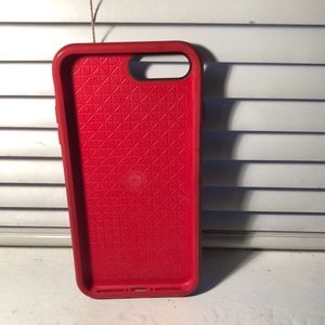 iPhone 7 Plus OtterBox case in race car red